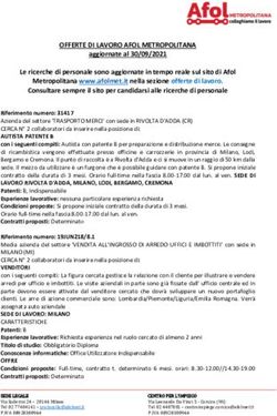 OFFERTE DI LAVORO AFOL METROPOLITANA - aggiornate al 30/09/2021 Le ricerche di personale sono aggiornate in tempo reale sul sito di Afol ...