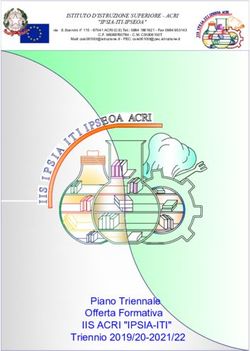 Piano Triennale Offerta Formativa - IIS ACRI "IPSIA-ITI"