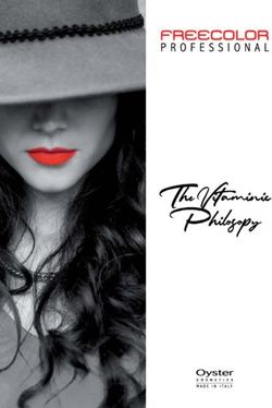 The Vitaminic Philosopy - Oyster Cosmetics