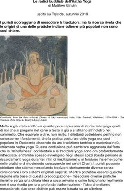 Le radici buddiste dell'Haṭha Yoga