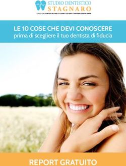 REPORT GRATUITO - LE 10 COSE CHE DEVI CONOSCERE prima di scegliere il tuo dentista di fiducia - Studio Dentistico Stagnaro