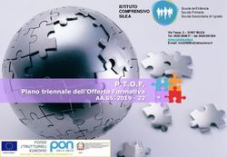 P.T.O.F. Piano triennale dell'Offerta Formativa AA.SS. 2019 - Istituto comprensivo Silea