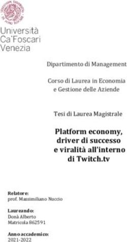 Platform economy, driver di successo e viralità all'interno di Twitch.tv