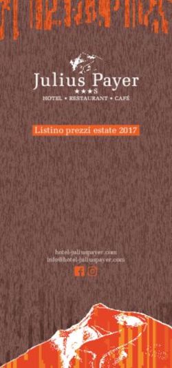 Listino prezzi estate 2017 - hotel-juliuspayer.com - Hotel Julius Payer