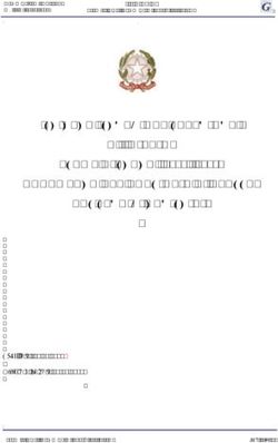 ISTITUTO ISTRUZIONE SUPERIORE C.I. GIULIO ESAME DI STATO 2019 - 2020 DOCUMENTO DEL CONSIGLIO DI CLASSE VDS SERVIZI TURISTICI