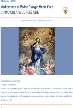 L'IMMACOLATA CONCEZIONE - Meditazione di Padre Giorgio Maria Far&eacute; 8 Dicembre 2020 - Veritatemincaritate