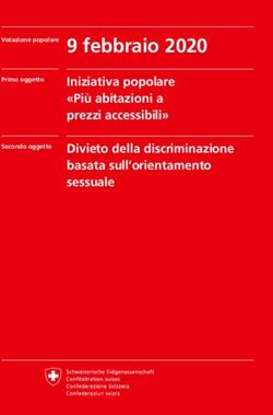 9 febbraio 2020 Iniziativa popolare "Pi&ugrave; abitazioni a prezzi accessibili" Divieto della discriminazione basata sull'orientamento sessuale