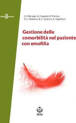 Gestione delle comorbilit&agrave; nel paziente con emofilia - G. Malcangi, A. Coppola, R. Marino, A. C. Molinari, R. C. Santoro, A. Tagliaferri - SEEd ...