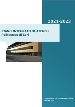 2021-2023 PIANO INTEGRATO DI ATENEO - Politecnico di Bari - Portale ...