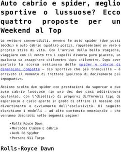Auto cabrio e spider, meglio sportive o lussuose? Ecco quattro proposte per un Weekend al Top - Weekend ...