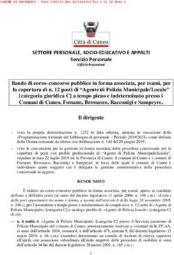 SETTORE PERSONALE, SOCIO-EDUCATIVO E APPALTI