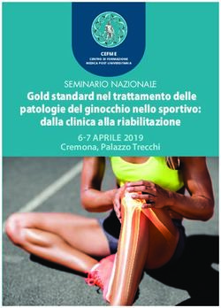 Gold standard nel trattamento delle patologie del ginocchio nello sportivo: dalla clinica alla riabilitazione