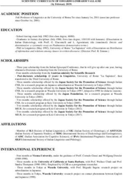 ACADEMIC POSITION - Server Web del Dottorato di Ricerca ...