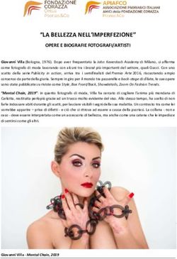 "LA BELLEZZA NELL'IMPERFEZIONE" - OPERE E BIOGRAFIE FOTOGRAFI/ARTISTI - Pharmastar