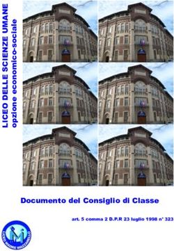 Classe 5 A Documento del Consiglio di Classe - o mi