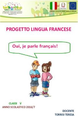 PROGETTO LINGUA FRANCESE - CLASSI V ANNO SCOLASTICO 2016/7 DOCENTE TORRISI TERESA