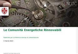 Le Comunit&agrave; Energetiche Rinnovabili - Materiale per conferenza stampa di presentazione 3 marzo 2023
