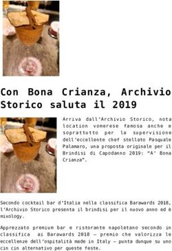Con Bona Crianza, Archivio Storico saluta il 2019