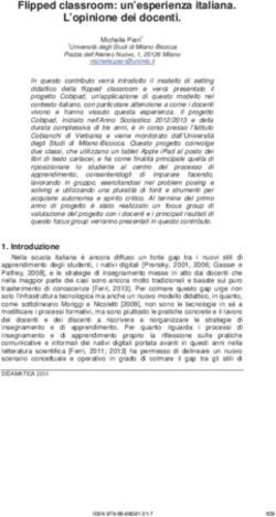 Flipped classroom: un'esperienza italiana. L'opinione dei docenti.