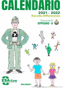 CALENDARIO 2021 2022 - Raccolta Differenziata