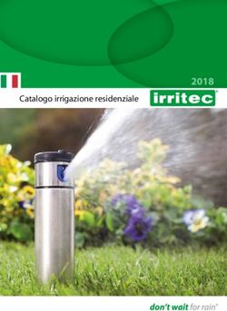 2018 Catalogo irrigazione residenziale