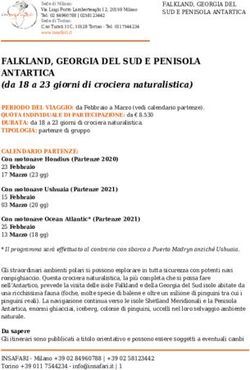 FALKLAND, GEORGIA DEL SUD E PENISOLA ANTARTICA