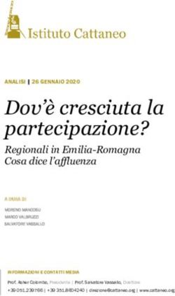 Dov'è cresciuta la partecipazione? - Regionali in Emilia-Romagna Cosa dice l'affluenza - Istituto Cattaneo