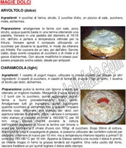 MAGIE DOLCI ARVOLTOLO (dolce)