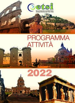 PROGRAMMA ATTIVIT&Agrave; - ETSI