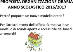 PROPOSTA ORGANIZZAZIONE ORARIA ANNO SCOLASTICO 2016/2017 - Perché proporre un nuovo modello orario? Per l'arricchimento dell'offerta formativa in ...