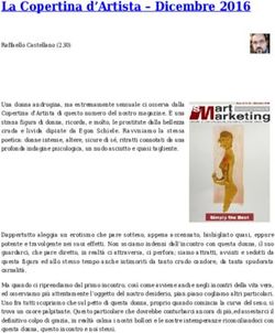 La Copertina d'Artista - Dicembre 2016