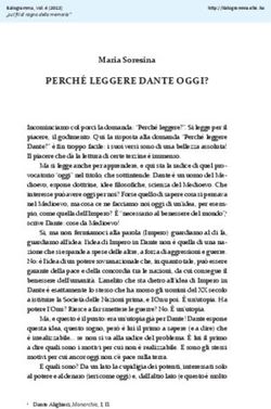 PERCHÉ LEGGERE DANTE OGGI? - Maria Soresina