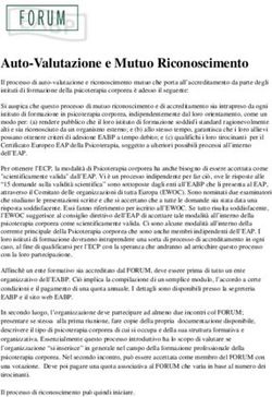 Auto-Valutazione e Mutuo Riconoscimento