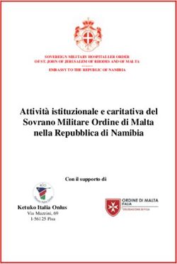 Attivit&agrave; istituzionale e caritativa del Sovrano Militare Ordine di Malta nella Repubblica di Namibia - Albo Pretorio
