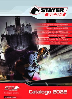 Catalogo 2022 - Tecnologia Microinverter MMA Tecnologia Inverter MMA Tecnologia Inverter MIG/MAG Tecnologia Inverter TIG Tecnologia Inverter ...