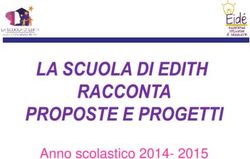 Anno scolastico 2014- 2015 - Edith Stein