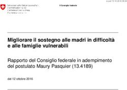 Migliorare il sostegno alle madri in difficolt&agrave; e alle famiglie vulnerabili - Rapporto del Consiglio federale in adempimento del postulato Maury ...