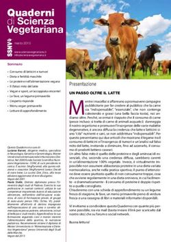 Quaderni di Scienza Vegetariana - SSNV