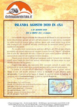 ISLANDA AGOSTO 2020 IN 4X4 - 4x4 viaggi avventura