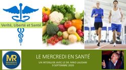 LE MERCREDI EN SANT&Eacute; Verit&eacute;, Libert&eacute; et Sant&eacute; - Mouvement Roosevelt