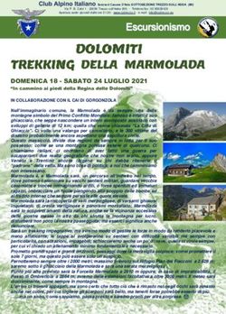 TREKKING DOLOMITI DELLA MARMOLADA - "In cammino ai piedi della Regina delle Dolomiti"