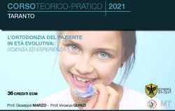 2021 CORSOTEORICO-PRATICO - TARANTO - MT Dental Clinic