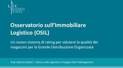 Osservatorio sull'Immobiliare Logistico (OSIL) - Un nuovo sistema di rating per valutare la qualit&agrave; dei magazzini per la Grande Distribuzione ...