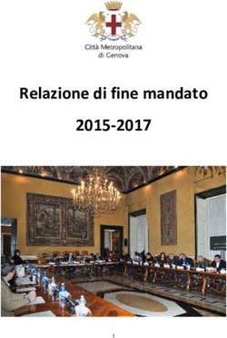 Relazione di fine mandato 2015-2017 - Open Data