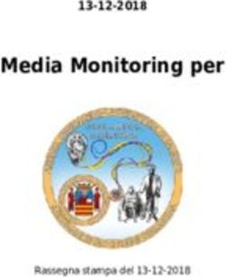 Media Monitoring per 13-12-2018 - Rassegna stampa del 13-12-2018 - Ruggi d'Aragona