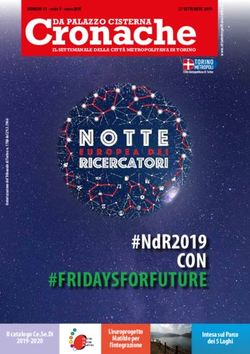 Cronache - Città Metropolitana di ...