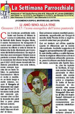 La Settimana Parrocchiale - Chiesa di Lainate