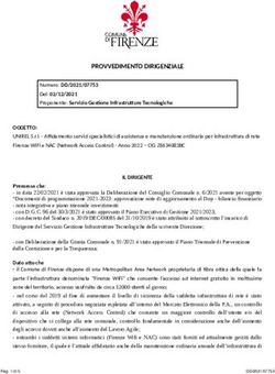 PROVVEDIMENTO DIRIGENZIALE