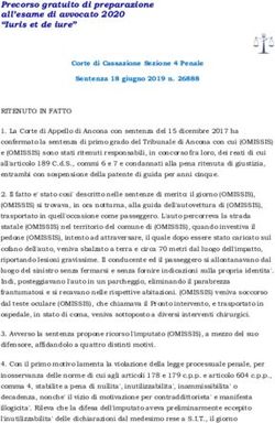 Precorso gratuito di preparazione all'esame di avvocato 2020 "Iuris et de iure"