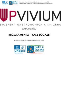 REGOLAMENTO - FASE LOCALE - EDIZIONE 2022